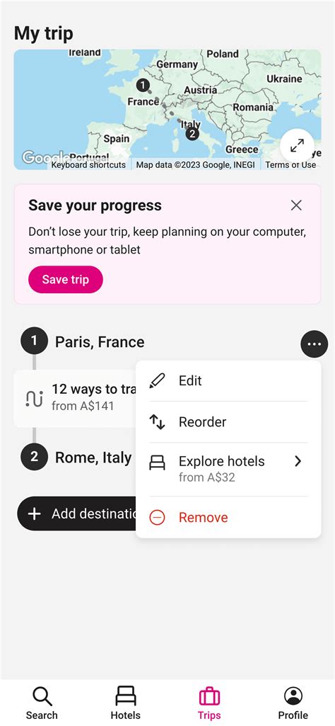 How to use the Trip Planner on Rome2Rio : Rome2Rio.
